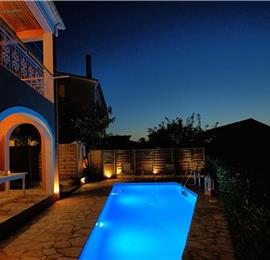 3 bedroom villa with pool & sea & mountain views, Episkepsi, sleeps 7
